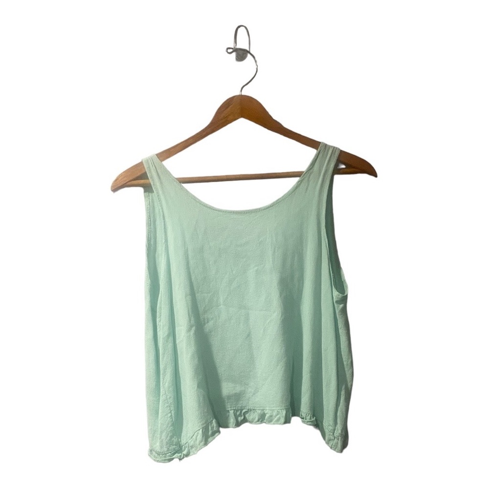 Florencia Ruffled hem Summer Top Size 2